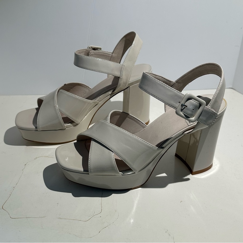 Jeffrey Campbell comfy chunky platform heels